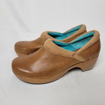Juil Earthing Copenhagen Women&#39;s Leather Comfort Clogs Shoes Sz 10 Holla... - £51.43 GBP