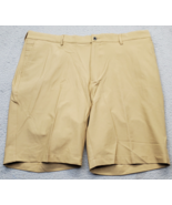 Dunning Golf Club Performance Shorts Mens 40 Tan Stretch Bottoms French ... - $29.41