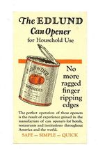 The Edlund Can Opener for Household Use Brochure - $11.88