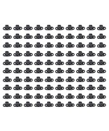 100 Pk Black Oxide Military Canvas Tarp Twist Tie Connector Fastener Com... - $124.95