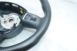 08-12 AUDI A5 3 SPOKE BLACK LEATHER STEERING WHEEL w/ SHIFT PADDLES Y9632 image 7