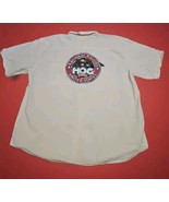 National Rallies Button Up Shirt Harley Davidson Size 2XL HOG 1995 Vtg - $33.81 CAD