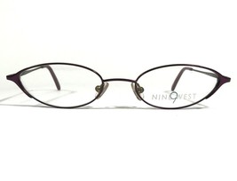 Nine West 322 0Y39 Eyeglasses Frames Purple Round Full Rim 48-18-135 - $46.57