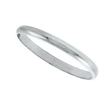 SOLID Sterling Silver Band Comfort Fit Ring Genuine 925 WholeMens Womens - £11.79 GBP