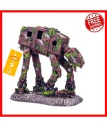 Stylish Aquarium Decorations: At-At Cave Hideout for Small Fish - Durabl... - $63.34 CAD