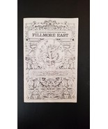 JETHRO TULL / GRAND FUNK - DEC. 5-6 1969 FILLMORE EAST CONCERT PROGRAM +... - $150.00