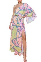 Flying Tomato paisley printed woven maxi dress in Multicolor - size L - $51.48