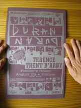 Duran Duran Poster Concert Terence Trent D&#39;Arby August 20 - $89.99