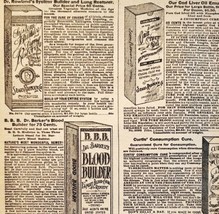1900 Medical Pharmacy Remedy Advertisement Victorian Sears Roebuck 5.25 ... - $18.49