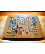 Vintage 1960s-70s Mixed Lot of 110 Boy Scout Patches Books Belts Pins Ha... - $140.95 CAD