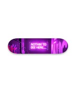 Skateboard Wall Art, Modern Wall Art, Neon Room Decor, Artistic Skate De... - $2,579.99 MXN