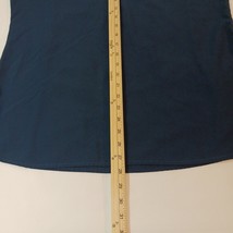 Carhartt Women's Force V-Neck Pockets Blue Workwear Top Short Sleeve Size Large image 13