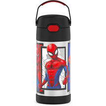 Marvel Comics Spider-Man Character Frames Stainless Steel 12oz Thermos Funtaine - £29.10 GBP