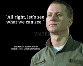 Aliens Lieutenant Gorman Movie Quote All Right Lets See What We Can Photo 8X10 - £5.81 GBP