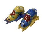 Appletree Designs Salt and Pepper Shakers Colorful Lobster Ceramic Gift Box - £18.36 GBP
