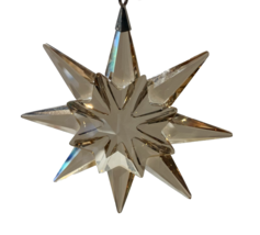 Gold 2009 Swarovski Crystal SCS Festive Ornament  1026761 - £48.61 GBP