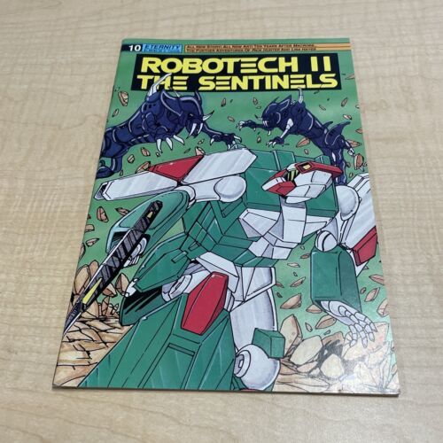 Eternity Comics Robotech II The Sentinels October 1990 Issue #10 Comic B... - $9.89
