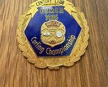 Vintage 1976 USMCA Century Club Wausau Curling Club Championship Pin Badge - $18.00