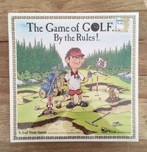 The Game Of Golf By The Rules - Golf Trivia Game  New Old Stock, Sealed 1989 - £19.18 GBP