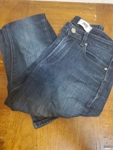Paige Jeans Hoxton Ultra Skinny High Rise Dark Wash Blue Mona Stretch Sz 28 - $29.95