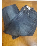 Paige Jeans Hoxton Ultra Skinny High Rise Dark Wash Blue Mona Stretch Sz 28 - $551.93 MXN