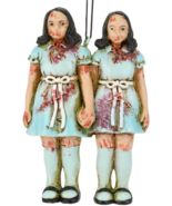 NO PACKAGING Creepy Twins Spooky Halloween / Christmas Scary Decor Ornam... - $10.00