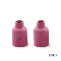 57N74 10 pcs 8# Alumina Nozzle Large Gas Lens Cups for WP-17 WP-18 WP-26 - £17.11 GBP