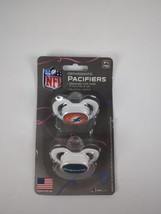 Miami Dolphins 2-Pack Orthodontic Pacifier Made In USA - £8.78 GBP