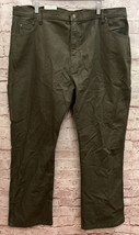 Dickies Jeans Mens 42x30 Relaxed Fit Carpenter Duck Flex Green NEW - $39.00