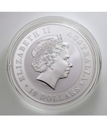 Moneda Kookaburra De Plata De 10 Oz De $10 De Australia (Condición BU) 2016 - $11,872.24 MXN