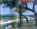 1986 TEXAS Official Highway Travel Map Mark White Governor Code 2831 - $10.89