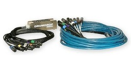 Whirlwind DrumdropKITM50 12 Channel Drum Set Stage Snake 50 FT Detachabl... - $29,374.14 MXN