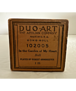 Duo Art Piano Word Song Roll 102005 IN THE GARDEN OF MY HEART Rare Vinta... - €26,35 EUR