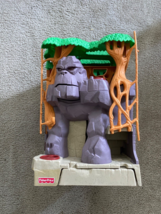 Fisher Price Imaginext GORILLA MOUNTAIN JUNGLE PLAYSET Forest Foldable T... - $19.40