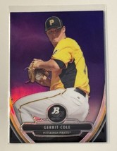 Gerrit Cole Pirates 2013 Topps Bowman Platinum Refractor Mlb Yankees BPCP4 Mint! - £4.86 GBP