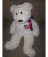 Ty Beanie Buddies Libearty Plush 21&quot; Teddy Bear 4th Of July Patriotic US... - £22.74 GBP