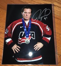 Signed autographed 8x10 photo Jeremy Roenick Team USA - £26.01 GBP