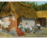 Resting After a Days Work on Banana Field Postcard Greetings From Jamaica  - $13.86