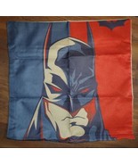 Batman Red &amp; Blue Throw Pillow Cover - £9.96 GBP