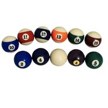 Vintage Billiards Balls Pool Table Balls Mixed Lot of 11 Balls Standard ... - $14.25