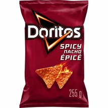 2 Bags DORITOS Spicy Nacho Tortilla Chips 255g each, From Canada, Free Shipping! - $28.06