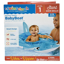 The Original Swim School Sharkie Glitter Baby Boat Kids 6-18 Months (Lev... - £11.79 GBP