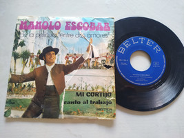 MANOLO ESCOBAR entre dos Amores Pelicula 1972 - Single LP vinyl 7 &quot; G+ - $183.59 MXN
