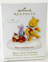 Hallmark: Baby&#39;s FIrst Christmas - Winnie The Pooh - 2012 Keepsake Ornament - £18.45 GBP