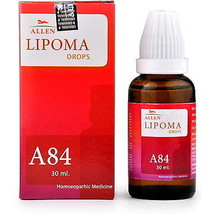 5 X Allen A84 Lipoma Drop (1 Bottle Of 30 Ml) Homeopathic Remedy ( Pack Of 5 ) - £38.35 GBP