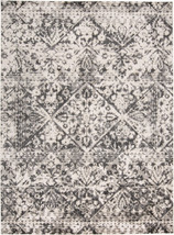 10' X 14' Gray Ivory And Silver Abstract Stain Resistant Area Rug - $1,658.44 CAD
