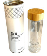 Fressko Tour Tea Flask Travel Drink Infuser 400 ML 9 In tall 3 In Diamet... - £27.65 GBP