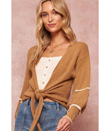 Women&#39;s  Textured Knit Cardigan Sweater - $737.00 MXN