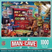 Man Cave - Retro Rules 1000pc Puzzle - $13.81