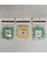 Greenbrier Int. Special Moments Puzzle Piece Magnet Picture Frames Green... - $54.25 CAD
